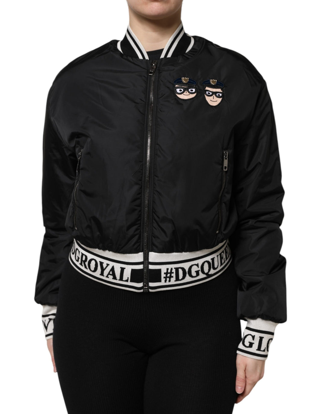 Dolce &amp; Gabbana Black Nylon 