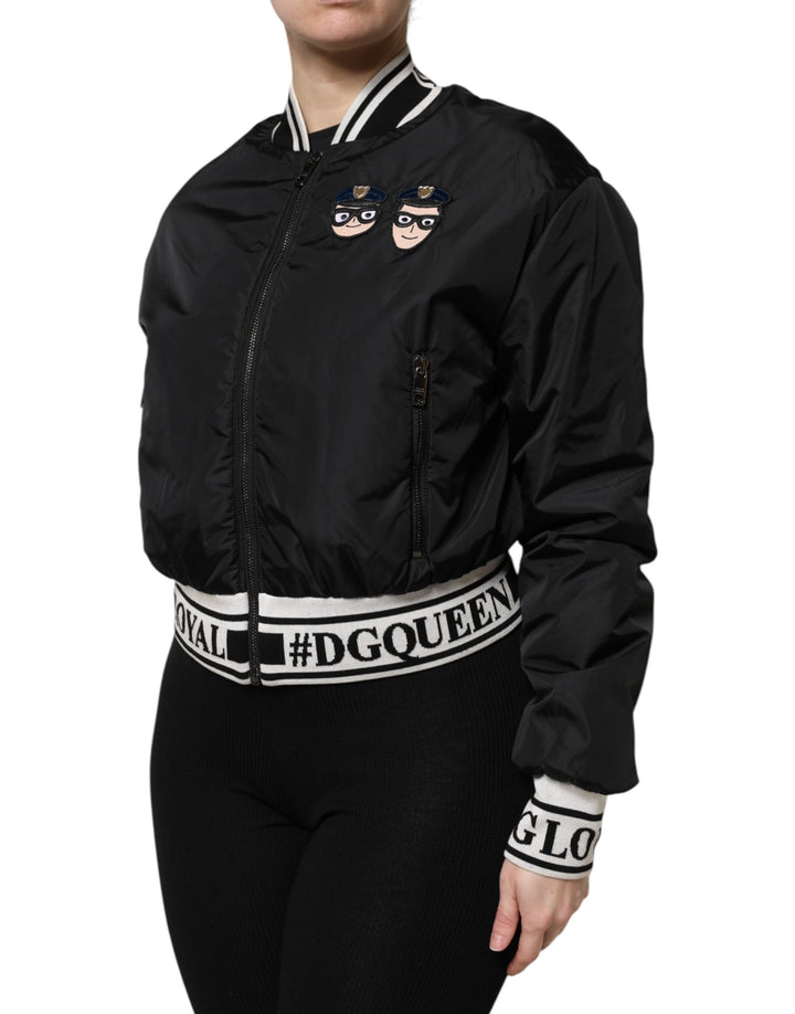 Dolce &amp; Gabbana Black Nylon 
