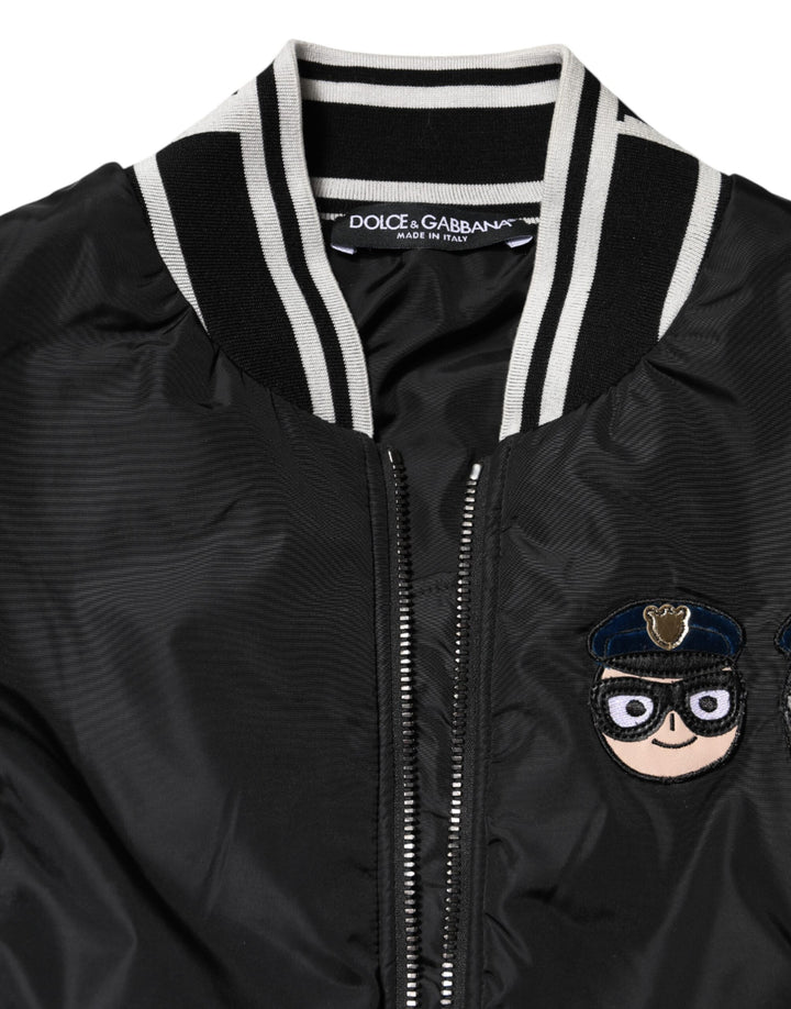 Dolce &amp; Gabbana Black Nylon 
