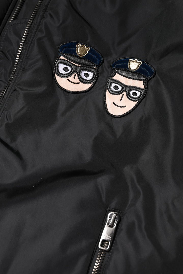 Dolce &amp; Gabbana Black Nylon 