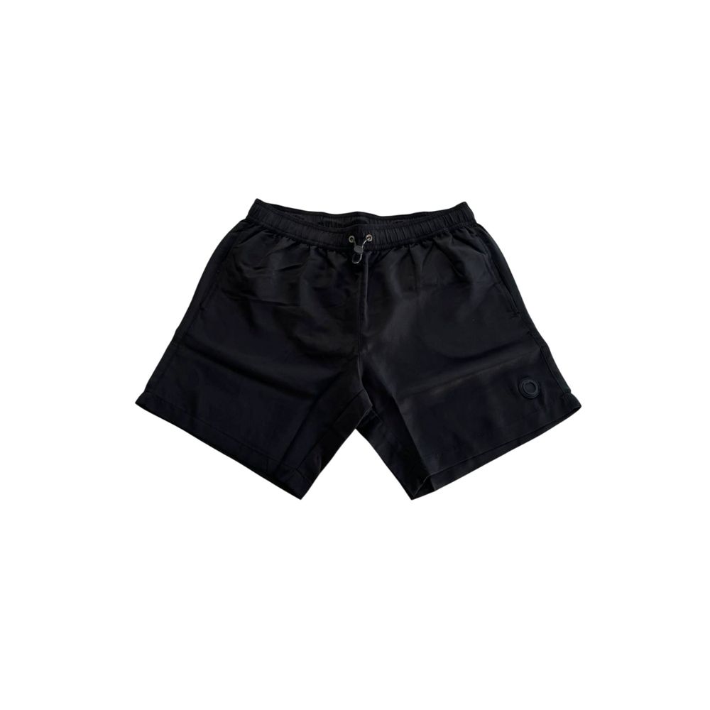 Trussardi Beachwear Black Polyester Men&