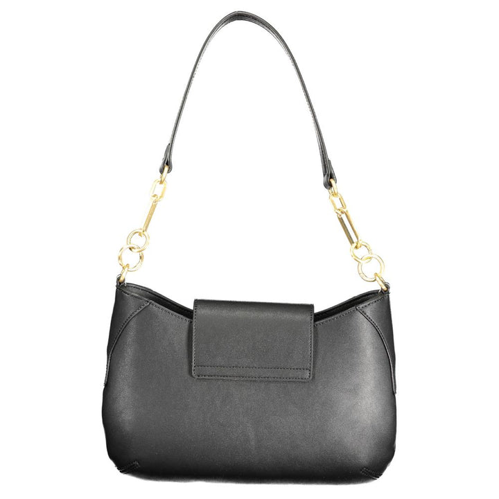 Mario Valentino Black Polyurethane Women&