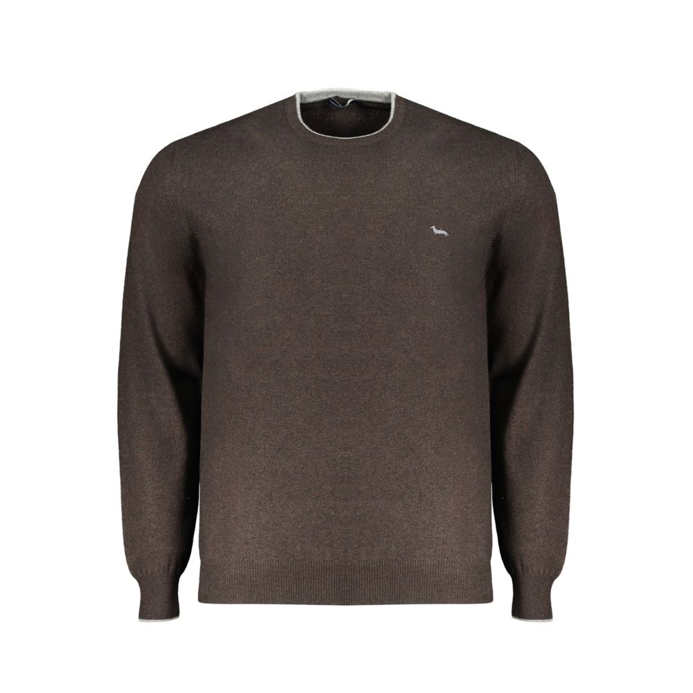 Harmont &amp; Blaine Marrone Wool Men Sweater