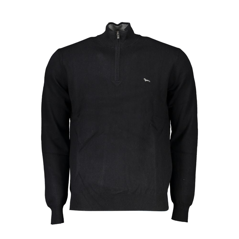 Harmont &amp; Blaine Black Cotton Men Sweater