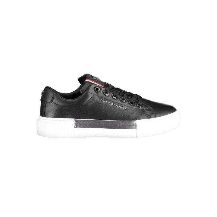 Tommy Hilfiger Black Leather Women&