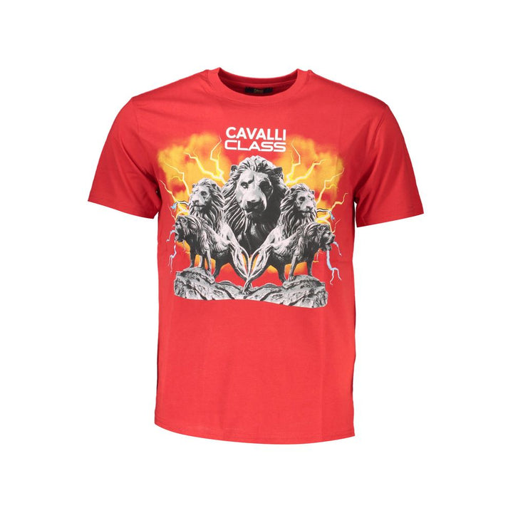 Cavalli Class Red Cotton Men&