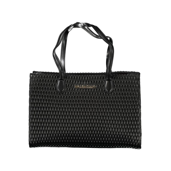 Valentino Black Polyethylene Handbag