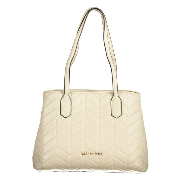 Mario Valentino - Beige Polyurethane Women’s Bag