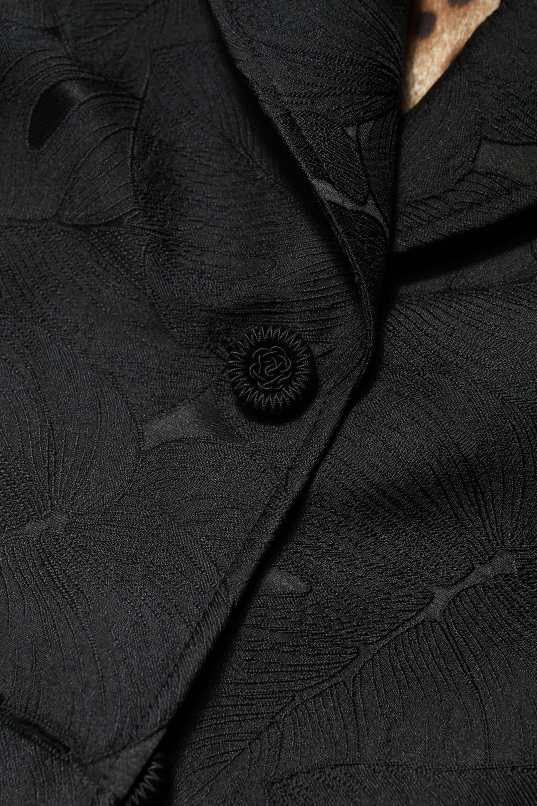 Dolce &amp; Gabbana Black Single Breasted Trench Coat Jacket
