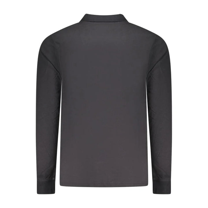 Norway 1963 Black Cotton Men Polo Shirt