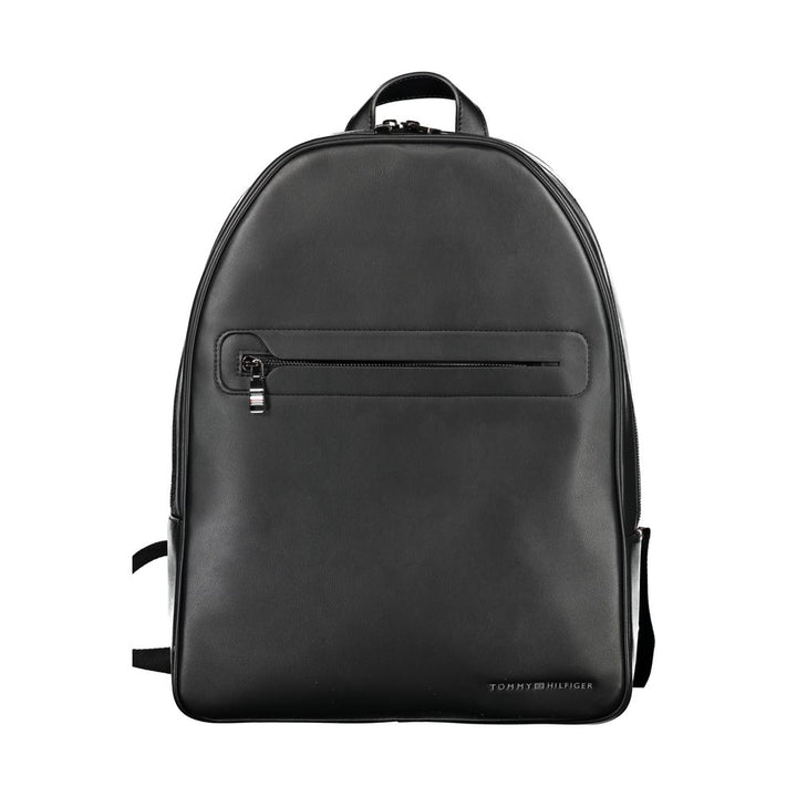 Tommy Hilfiger Nero Polyurethane Men Backpack