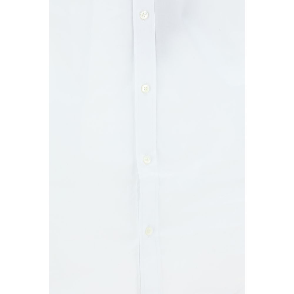 Dolce &amp; Gabbana White Elastane Dress Shirt