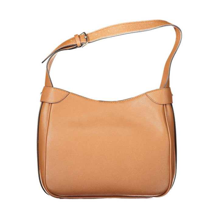 Guess Jeans Marrone Poliuretano Women Handbag