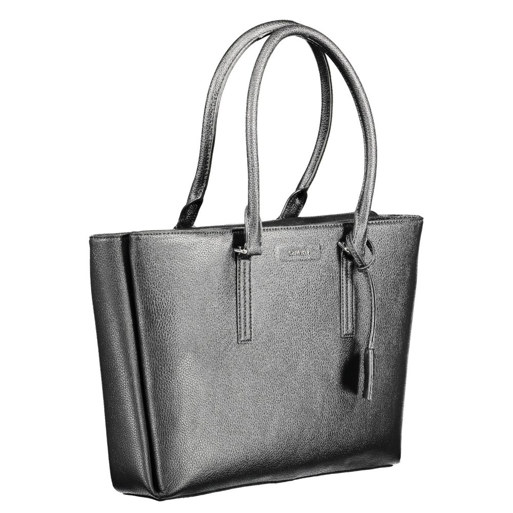 Calvin Klein - Black Polyurethane Women Shoulder Bag