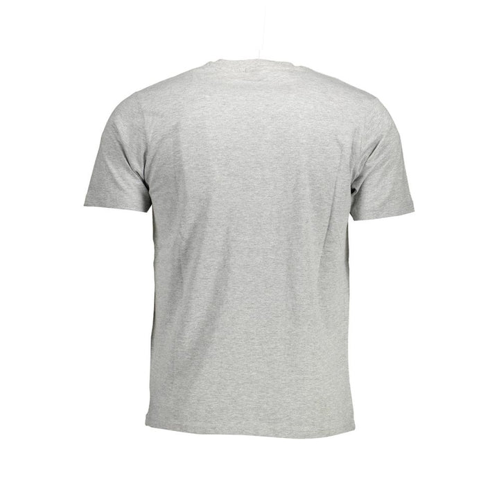 North Sails Grigio Cotton Men T-Shirt