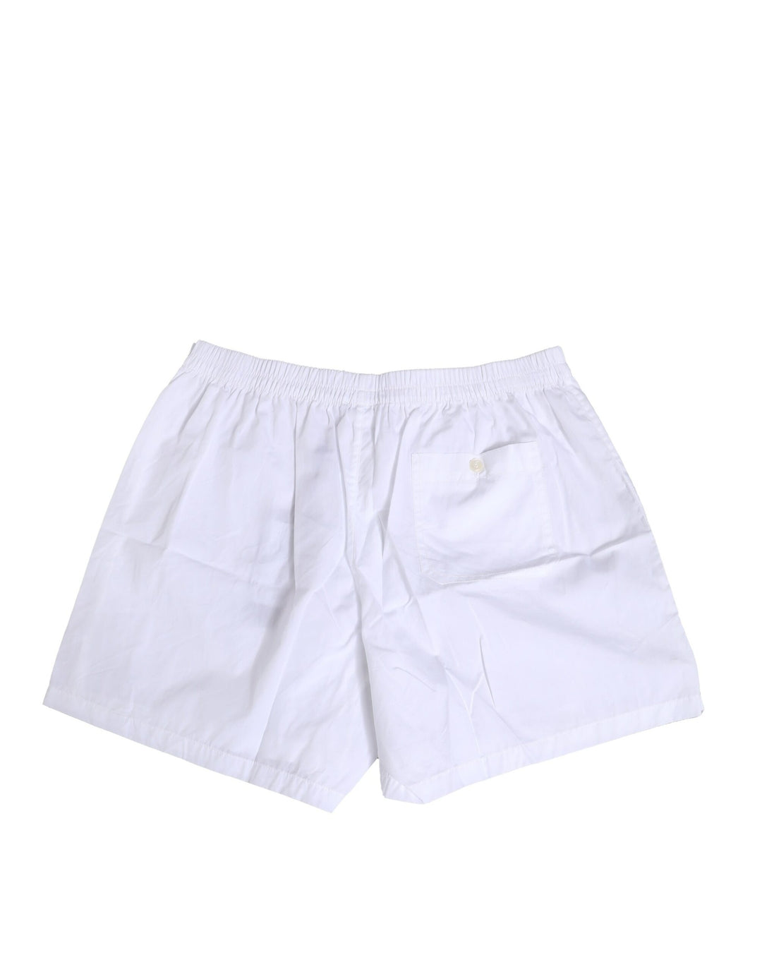 Dolce &amp; Gabbana White Cotton Regular Boxer Shorts Underwear