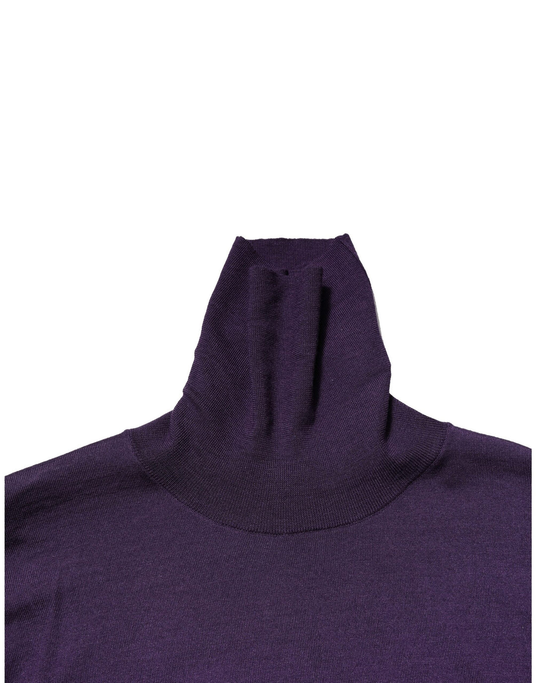 Dolce &amp; Gabbana Purple Cashmere Turtleneck Pullover Sweater