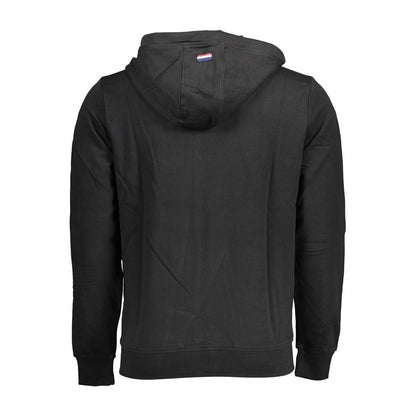 U.S. POLO ASSN. Black Cotton Men's Hoodie
