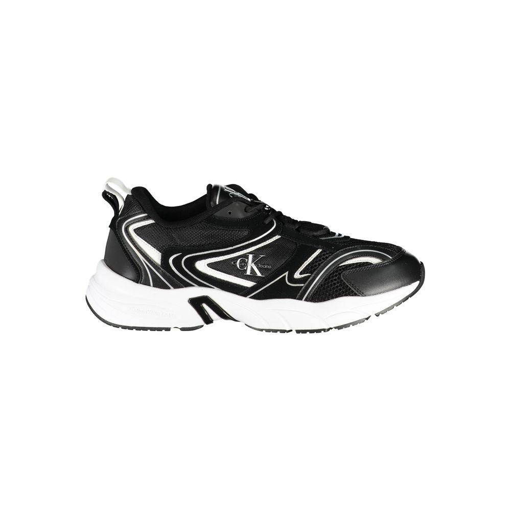 Calvin Klein Black Polyurethane Men&