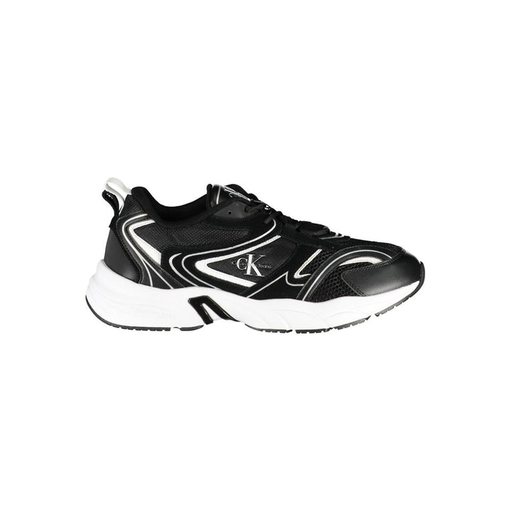 Calvin Klein Black Polyurethane Men&