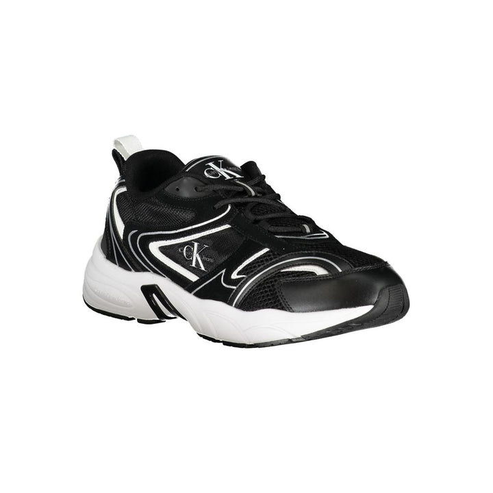 Calvin Klein Black Polyurethane Men&