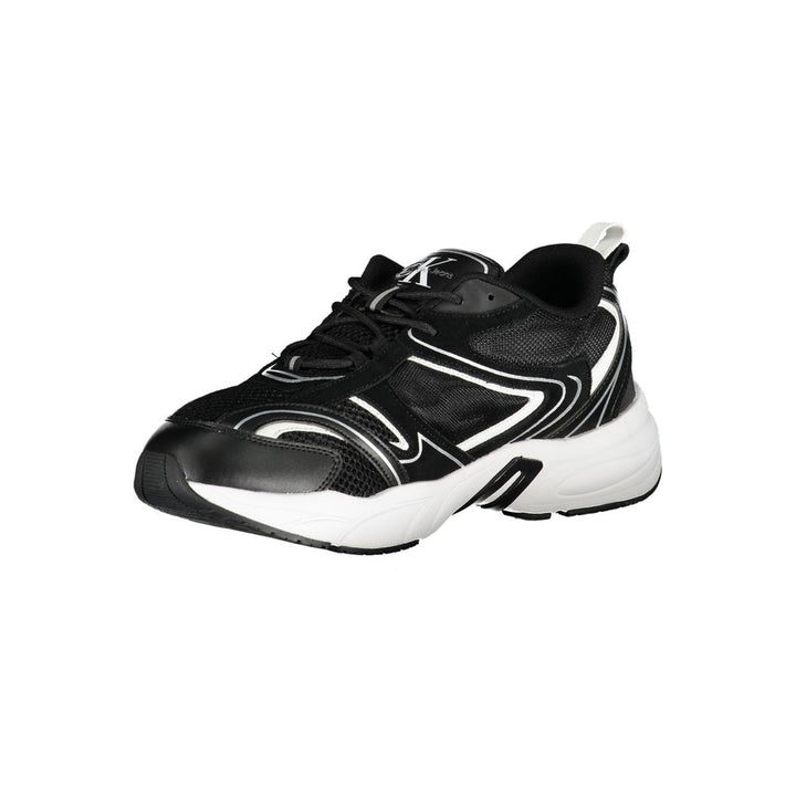 Calvin Klein Black Polyurethane Men&