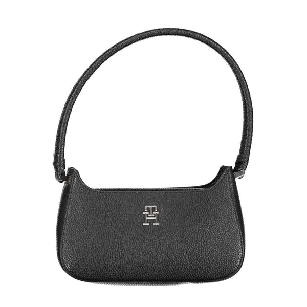 Tommy Hilfiger - Black Polyurethane Women Handbag