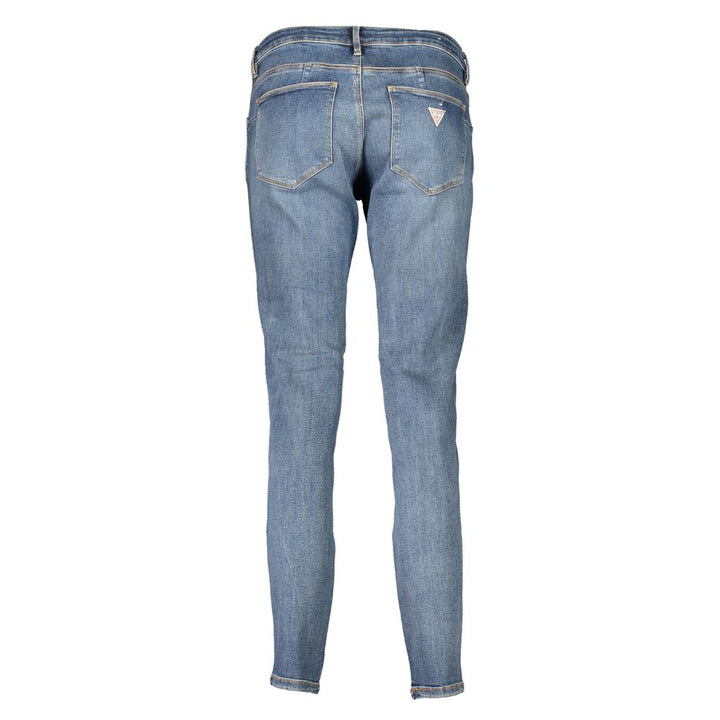 Guess Jeans Blu Cotton Women&