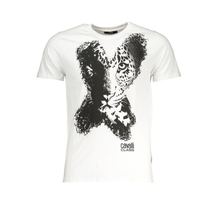 Cavalli Class White Cotton Men&