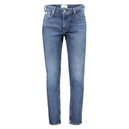 Calvin Klein Blue Cotton Jeans Denim