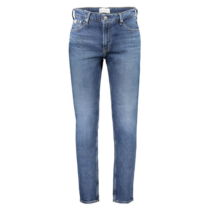 Calvin Klein Blue Cotton Men&