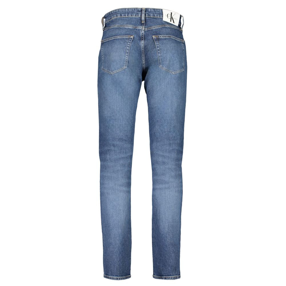 Calvin Klein Blue Cotton Men&