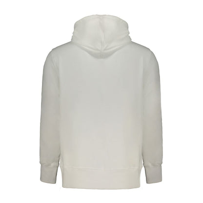 Calvin Klein White Cotton Men's Hooded Sweatshirt