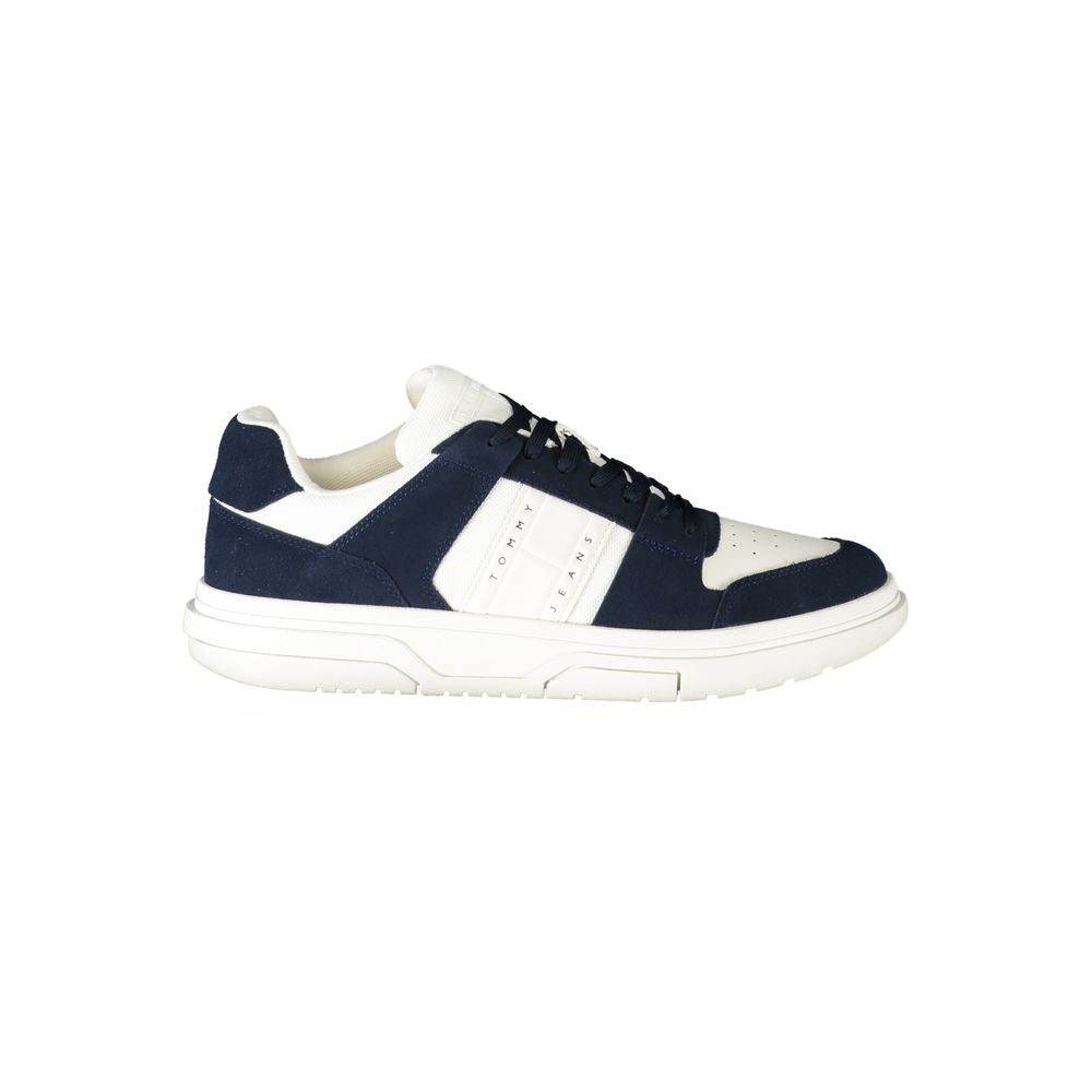 Tommy Hilfiger Blue Polyester Athletic Sneakers