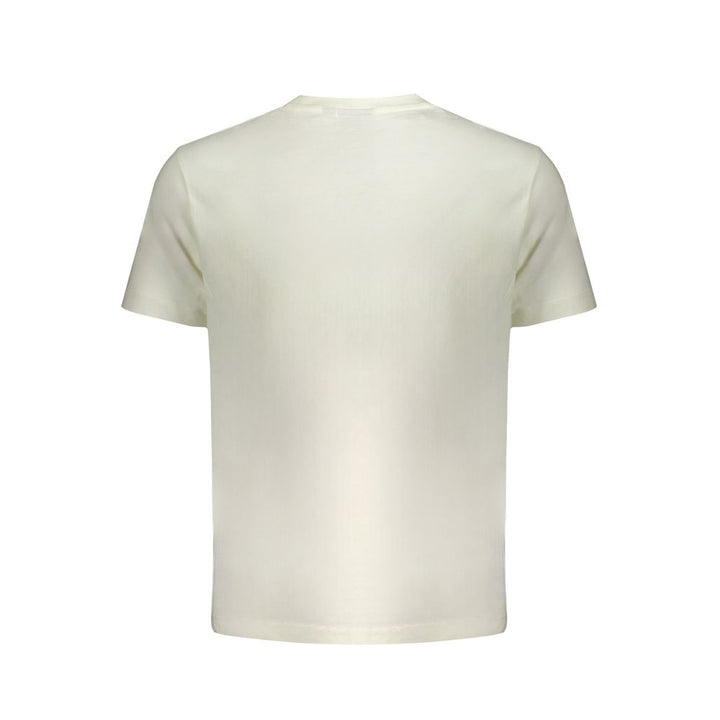 Wrangler Bianco Cotton Men T-Shirt