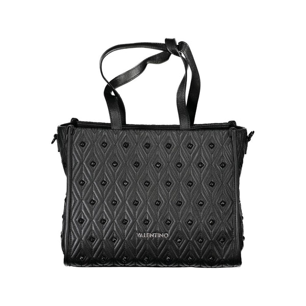 Mario Valentino - Black Polyurethane Womens Bag