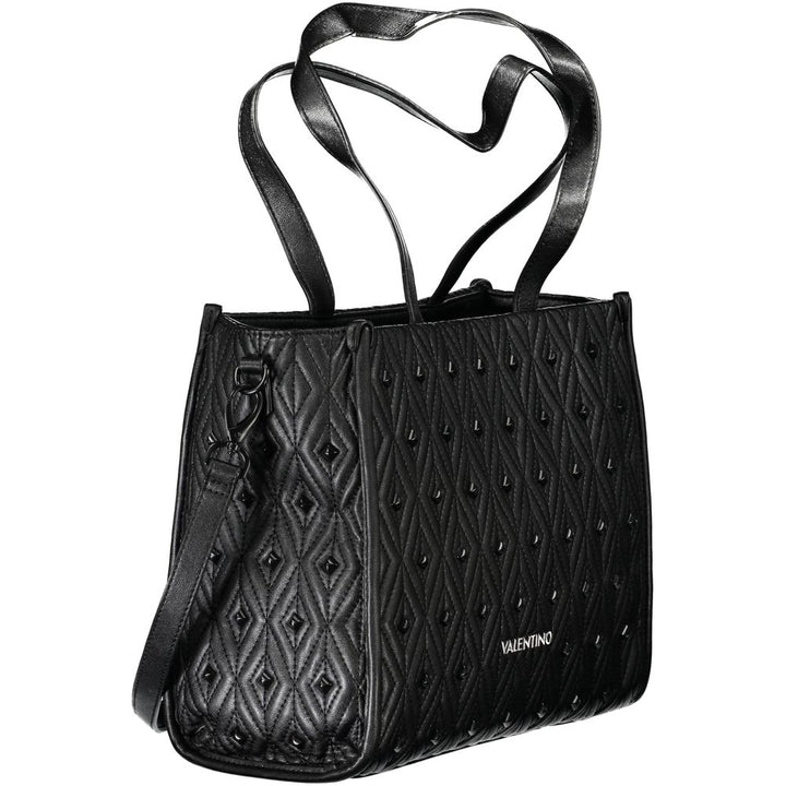 Valentino Black Polyester Handbag