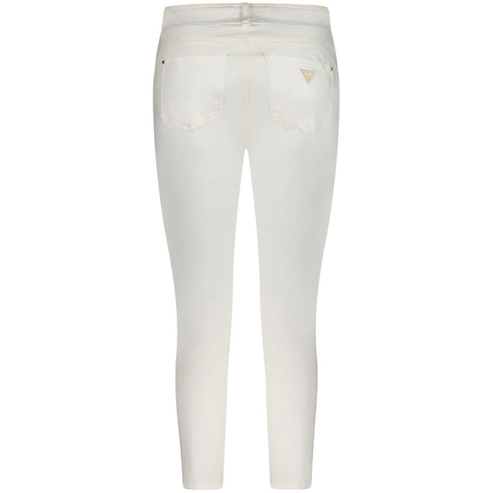 Guess Jeans White Cotton Women&