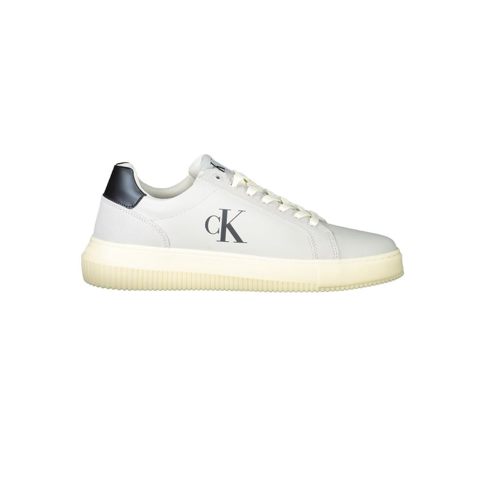 Calvin Klein White Polyurethane Men&