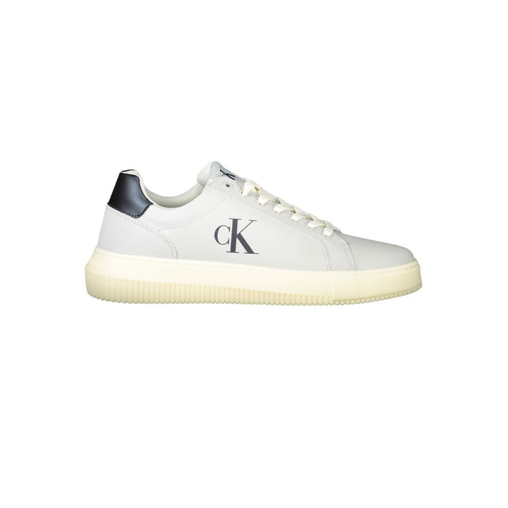 Calvin Klein White Polyurethane Men&