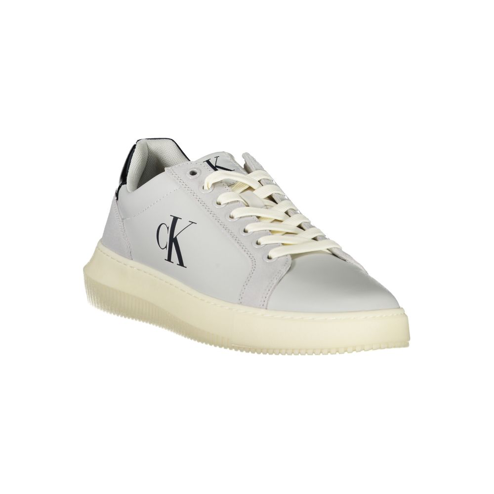 Calvin Klein White Polyurethane Men&