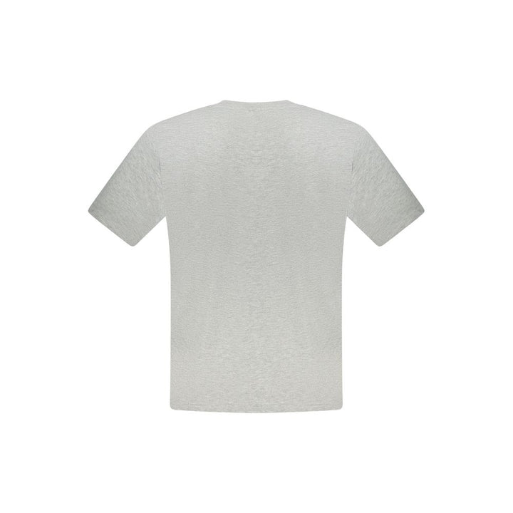 North Sails Grigio Cotton Men T-Shirt