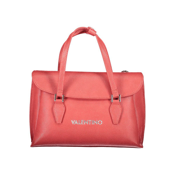 Mario Valentino - Rosso Poliuretano Donna Bag With Handles and Shoulder Strap