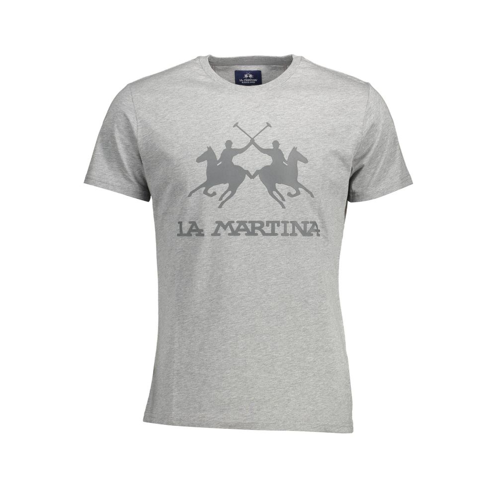 La Martina Grigio Cotton Men&