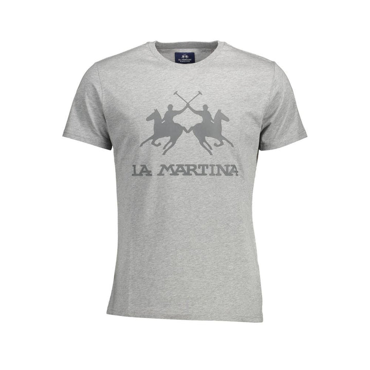 La Martina Grigio Cotton Men&