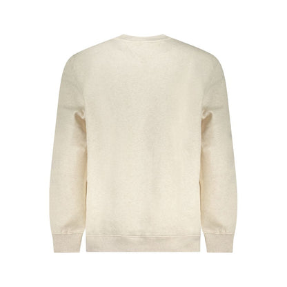 Tommy Hilfiger Beige Cotton Men Sweatshirt