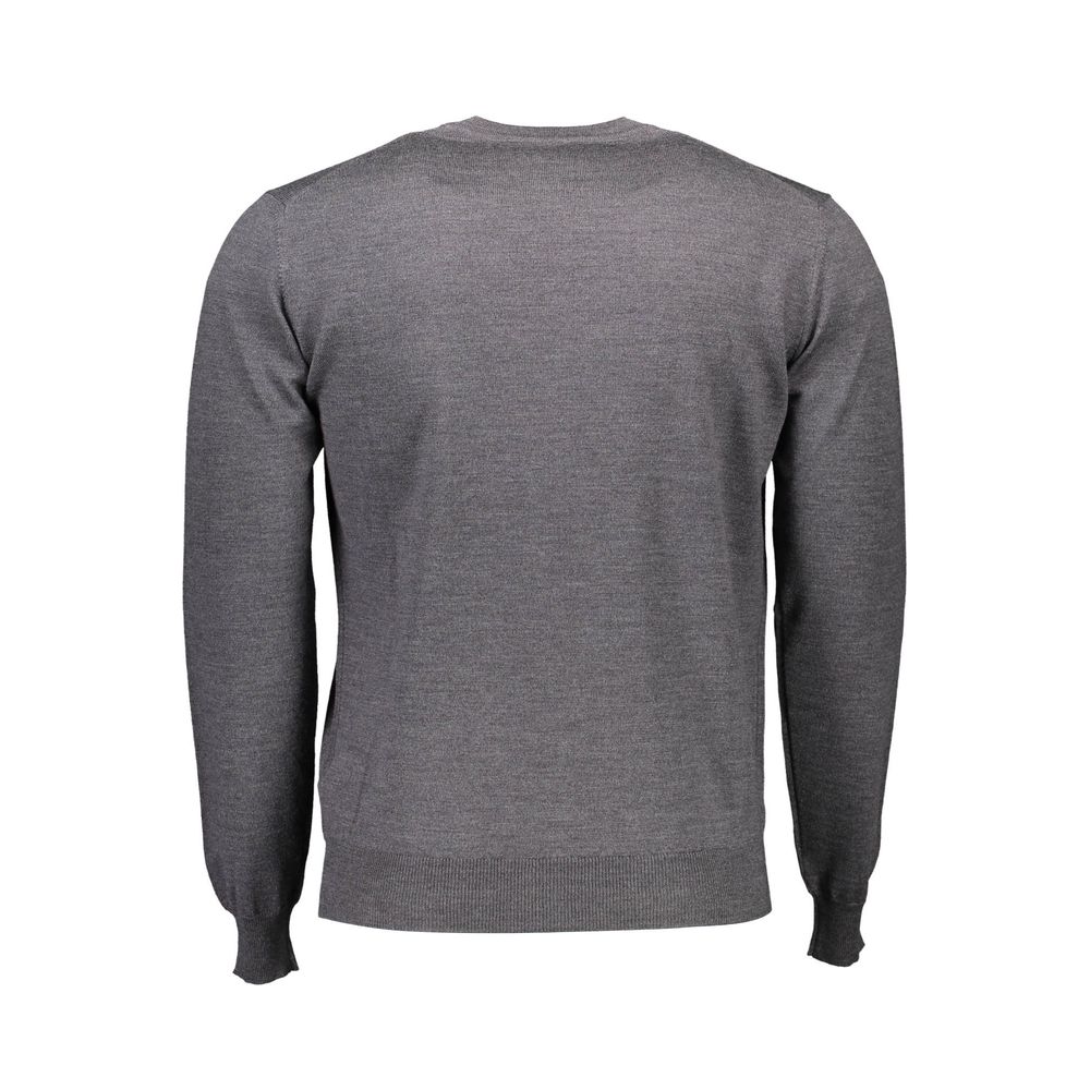 Harmont &amp; Blaine Grigio Wool Men Sweater