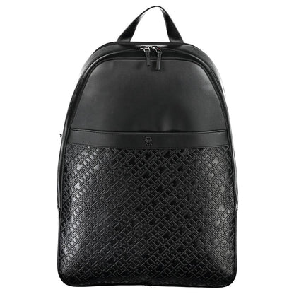 Tommy Hilfiger Black Polyethylene Backpack