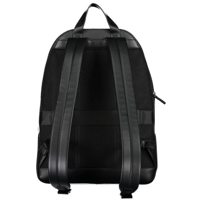 Tommy Hilfiger Black Polyethylene Backpack