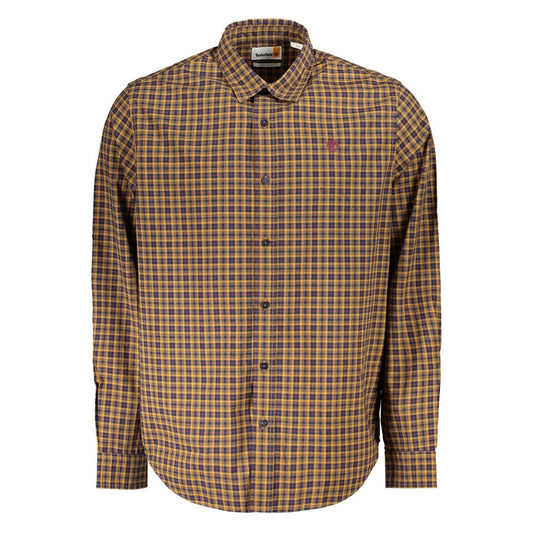 Timberland Yellow Cotton Pattern Shirt